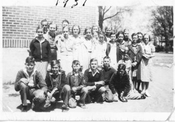9th grade, 1937, Cedar Bluff School Ala
